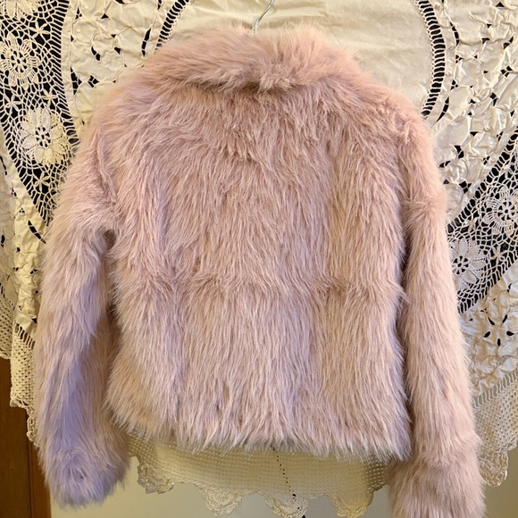 Art Class Girl’s Pink Faux Fur Jacket NWT Size XXL - Picture 8 of 8